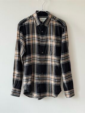 Public School New York Light Weight Oversized Flannel Button Down - Size XS